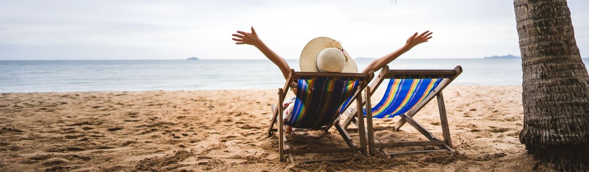 What Do People Do On Vacation - Sunbathing